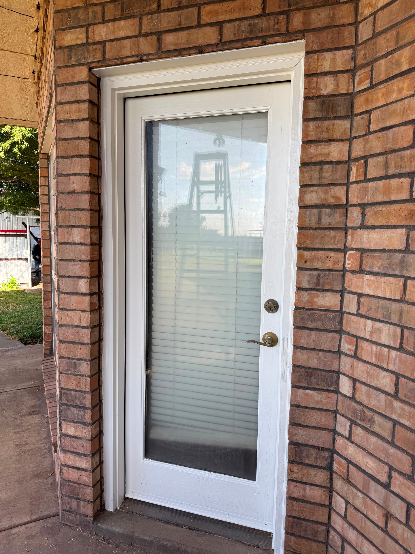 Exterior Door Prep & Repaint — after